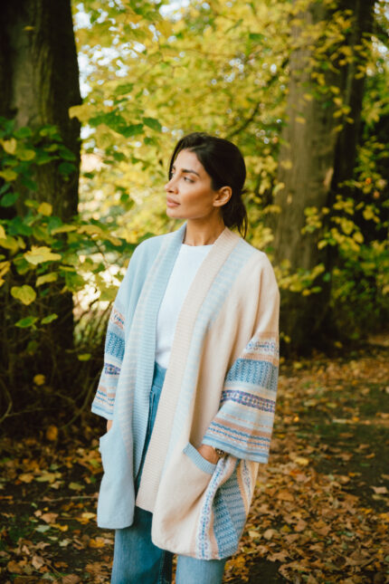 Kimono MONTROSE ROBYN donna in lana merino